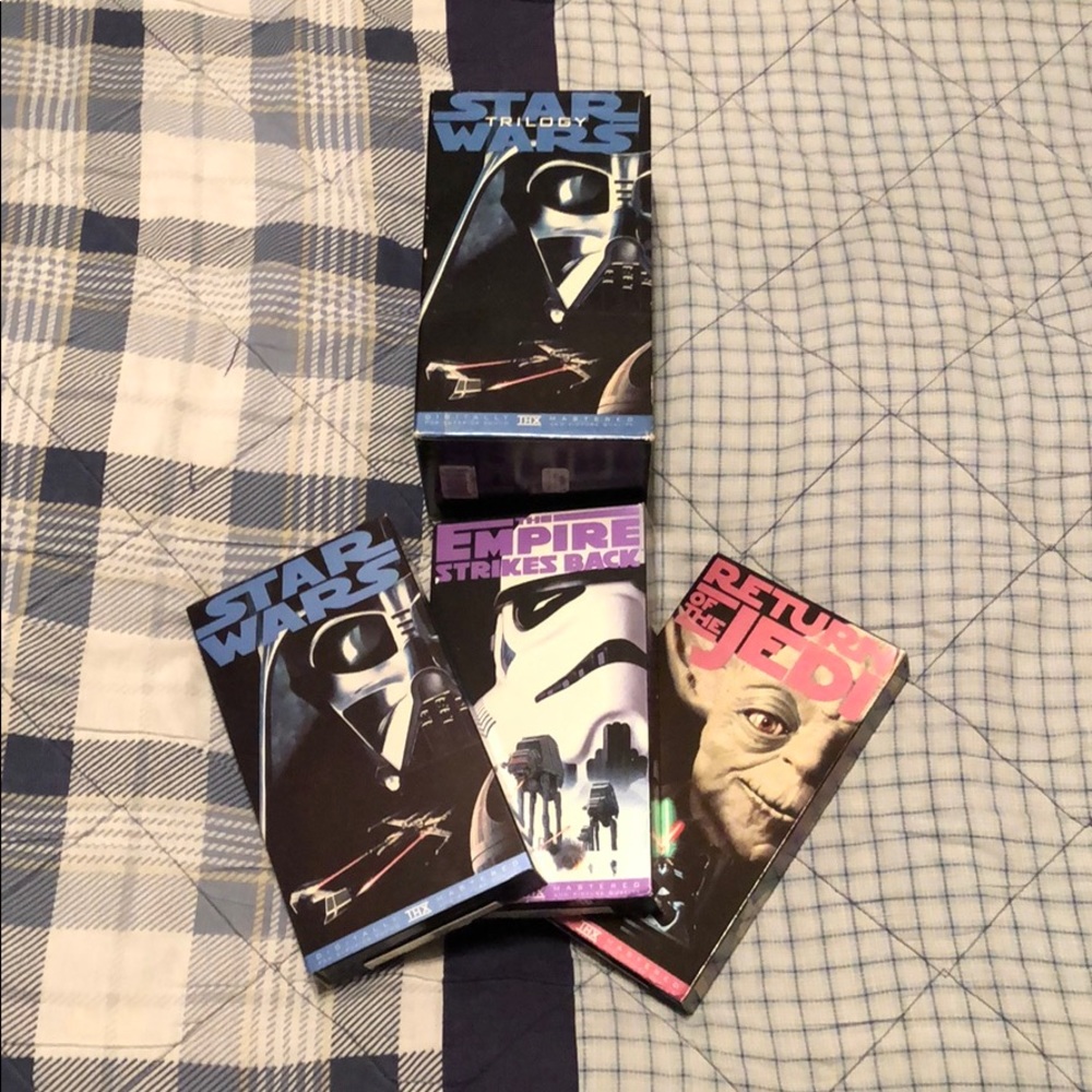 VHS Star Wars Trilogy